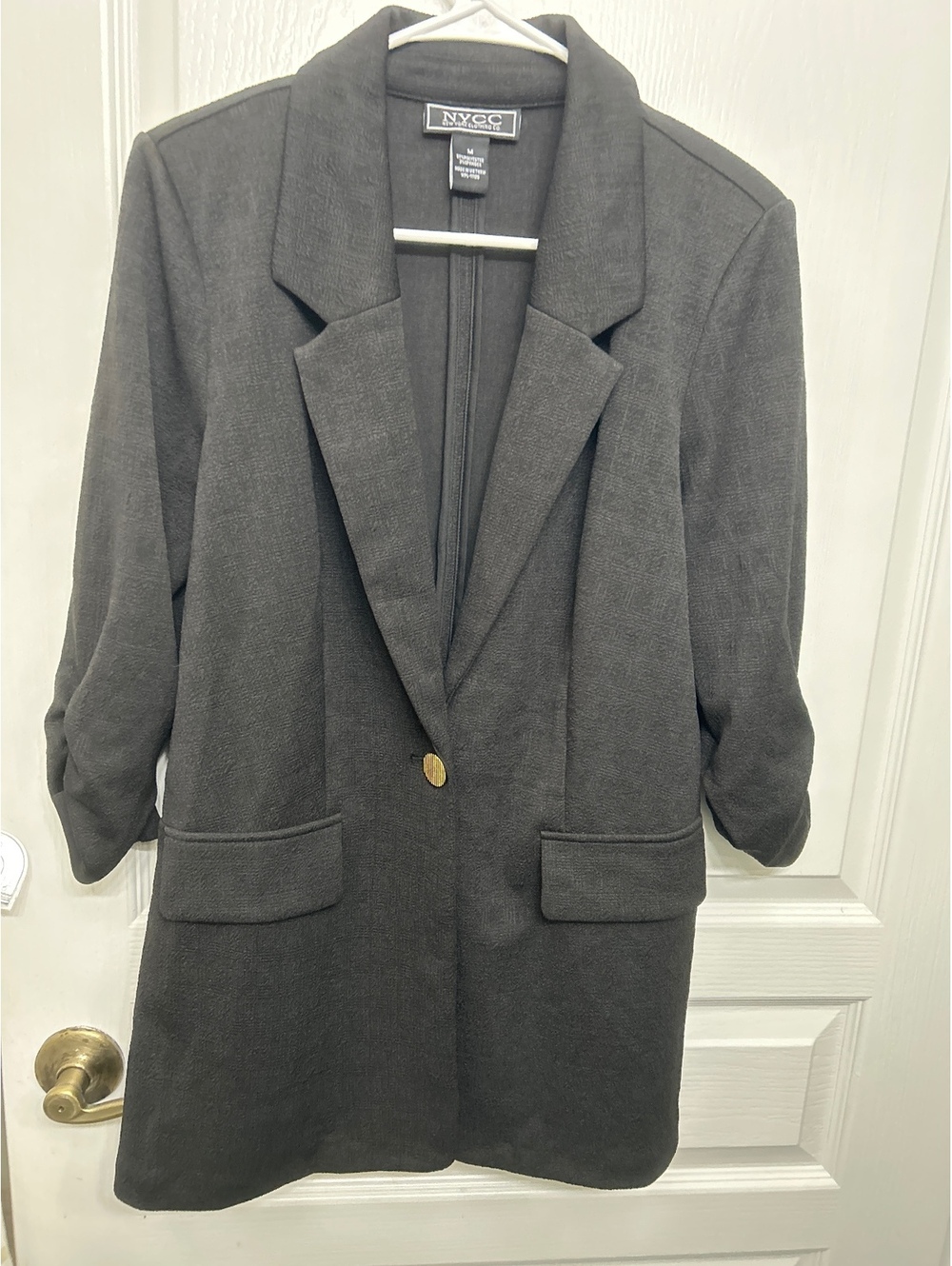 NYCC Women's  Long Blazer Jacket Size M